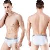 imagewirarpa Mens Cotton Stretch Underwear Support Briefs Wide Waistband MultipackWhite4 Pack