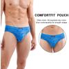 imagewirarpa Mens Underwear Modal Microfiber Briefs No Fly Covered Waistband Silky Touch Underpants 4 PackMulticolora11