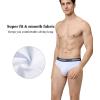 imagewirarpa Mens Underwear Modal No Fly Briefs Silky Comfortable Underpants 4 PackWhite
