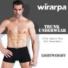 imagewirarpa Mens Breathable Modal Microfiber Trunks Underwear Covered Band Multipack14024psolid Black