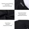 imagewirarpa Mens Breathable Modal Microfiber Trunks Underwear Covered Band Multipack14024psolid Black