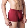 imagewirarpa Mens Breathable Modal Microfiber Trunks Underwear Covered Band Multipack14024psolid Color