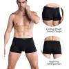 imagewirarpa Mens Breathable Modal Microfiber Trunks Underwear Covered Band MultipackMulti294 Pack
