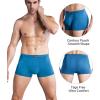 imagewirarpa Mens Breathable Modal Microfiber Trunks Underwear Covered Band MultipackMulti304 Pack
