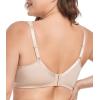 imagewirarpa Womens Bras Wireless Full Coverage Plus Size Minimizer Non Padded Comfort Soft Bra MultipackBeige2 Pack