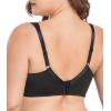 imagewirarpa Womens Bras Wireless Full Coverage Plus Size Minimizer Non Padded Comfort Soft Bra MultipackBlack2 Pack