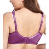 imagewirarpa Womens Bras Wireless Full Coverage Plus Size Minimizer Non Padded Comfort Soft Bra MultipackPurple1pack