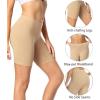 imagewirarpa Womens Anti Chafing Cotton Underwear Boy Shorts Long Leg Boyshorts Panties 3 PackBeige