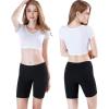 imagewirarpa Womens Anti Chafing Cotton Underwear Boy Shorts Long Leg Boyshorts Panties 3 PackBlack3 Pack