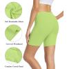 imagewirarpa Womens Anti Chafing Cotton Underwear Boy Shorts Long Leg Boyshorts Panties 3 PackFuschia  Blue  Sharp Green