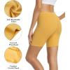 imagewirarpa Womens Anti Chafing Cotton Underwear Boy Shorts Long Leg Boyshorts Panties 3 PackMint  Yellow  Orange