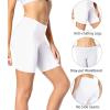 imagewirarpa Womens Anti Chafing Cotton Underwear Boy Shorts Long Leg Boyshorts Panties 3 PackWhite
