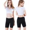 imagewirarpa Womens Cotton Boy Shorts Underwear Anti Chafing Soft Biker Short Plus Boy Shorts Panties 4 Pack4 Packblack