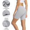 imagewirarpa Womens Cotton Boy Shorts Underwear Anti Chafing Soft Biker Short Plus Boy Shorts Panties 4 PackGrey4 Pack