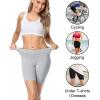 imagewirarpa Womens Cotton Boy Shorts Underwear Anti Chafing Soft Biker Short Plus Boy Shorts Panties 4 PackGrey4 Pack