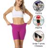imagewirarpa Womens Cotton Boy Shorts Underwear Anti Chafing Soft Biker Short Plus Boy Shorts Panties 4 PackMulticolor054 Pack