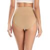 imagewirarpa Womens Cotton Stretch Underwear Briefs Soft Breathable High Waisted Full Coverage Ladies Panties MultipackBeige