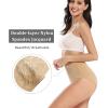 imagewirarpa Womens Cotton Stretch Underwear Briefs Soft Breathable High Waisted Full Coverage Ladies Panties MultipackBeige