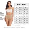 imagewirarpa Womens Cotton Stretch Underwear Briefs Soft Breathable High Waisted Full Coverage Ladies Panties MultipackBeige
