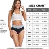 imagewirarpa Womens Cotton Underwear High Waist Stretch Briefs Soft Underpants Ladies Full Coverage Panties 5 PackBlack