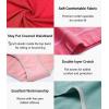 imagewirarpa Womens Cotton Underwear Stretch Mid Waisted Briefs Ladies Panties 5 Pack Regular ampamp Plus SizeAmulticolor015 Pack