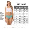 imagewirarpa Womens Cotton Underwear Stretch Mid Waisted Briefs Ladies Panties 5 Pack Regular ampamp Plus SizeAmulticolor015 Pack