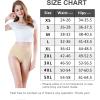 imagewirarpa Womens Modal Underwear Soft High Waist Briefs Ladies Panties 4 Pack Regular ampamp Plus SizeBlackPurpleDark RedBeige