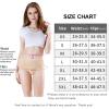 imagewirarpa Womens Underwear Cotton Mid Waisted Ladies Panties Full Coverage Briefs 4 Pack Regular ampamp Plus SizeBeige4 Pack
