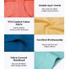 imagewirarpa Womens Underwear Cotton Mid Waisted Ladies Panties Full Coverage Briefs 4 Pack Regular ampamp Plus SizeMulticolor044 Pack