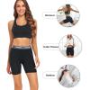 imagewirarpa Womens Underwear Modal Boxer Briefs Anti Chafing Boyshorts Panties with Crotch 4 PackBlack