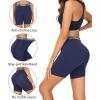 imagewirarpa Womens Underwear Modal Boxer Briefs Anti Chafing Boyshorts Panties with Crotch 4 PackBlackGreyBlueRed