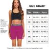 imagewirarpa Womens Underwear Modal Boxer Briefs Anti Chafing Boyshorts Panties with Crotch 4 PackBlackNavyPurpleFuchsia