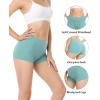imagewirarpa Womens Boyshorts Panties Cotton Boxer Briefs for Ladies Underwear Shorts with Cotton Crotch 4 PackBlackGreenOrangeYellow