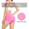 imagewirarpa Womens Boyshorts Panties Cotton Boxer Briefs for Ladies Underwear Shorts with Cotton Crotch 4 PackPinkSky BlueYellowLight Blue