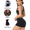 imagewirarpa Womens Cotton Boxer Briefs Underwear Boy Shorts 3quot Inseam 4 PackBlack