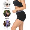 imagewirarpa Womens Cotton Boxer Briefs Underwear Boy Shorts 3quot Inseam 4 PackBlackBeigeWhiteHeather Grey