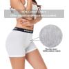 imagewirarpa Womens Cotton Boxer Briefs Underwear Boy Shorts 3quot Inseam 4 PackWhite