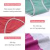 imagewirarpa Womens Cotton Underwear High Waist Breathable Briefs Soft Underpants Ladies Stretch Panties 4 PackAmulticolored024pack