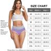 imagewirarpa Womens Cotton Underwear High Waist Breathable Briefs Soft Underpants Ladies Stretch Panties 4 PackMulticolored014pack