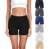 imagewirarpa Womens Modal Boy Shorts Panties Soft Microfiber Boxer Briefs Underwear 4 PackBlackDeep GreyDeep BlueHeather GreyBeigeWhite