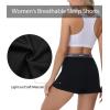 imagewirarpa Womens Cotton Sleep Shorts Comfywear Lounge Pajama Shorts 3 PackBlack