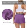 imagewirarpa Womens Cotton Sleep Shorts Comfywear Lounge Pajama Shorts 3 PackOrangeGreenPurple