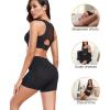 imagewirarpa Womens Modal Boy Shorts Panties Soft Microfiber Boxer Briefs Underwear 4 PackBlack4 Pack