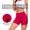 imagewirarpa Womens Modal Boy Shorts Panties Soft Microfiber Boxer Briefs Underwear 4 PackFuchsiaPinkOrangeYellow