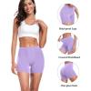imagewirarpa Womens Modal Boy Shorts Panties Soft Microfiber Boxer Briefs Underwear 4 PackYellowPurpleGreenOrange