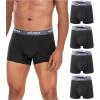 imagewirarpa Mens Underwear Micro Modal Trunks Soft Microfiber Boxer Briefs 4 PackBlack 01