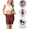 imagewirarpa Womens Cotton Boy Shorts Underwear Anti Chafing Soft Biker Short Plus Boy Shorts Panties 4 PackBlackDeep GreyDeep BlueBrowm