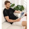 imagewirarpa Mens Cotton TShirt Short Sleeve Crew Neck Classic Undershirts for Men 2 PackBlackWhite