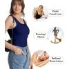 imagewirarpa Womens Tank Tops Cotton Undershirts Tanks Top Comfy Camis Base Layer 2PackNavyRed