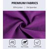 imagewirarpa Womens Underwear Cotton Hipster Panties Ladies Panties 6 Pack Regular ampamp Plus SizeBlackBlueGreenRedPurpleGrey